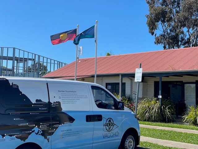 ACCO Covid Vaccine Van in Seymour in 2021