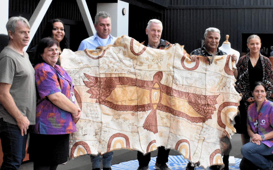 VACCHO Launches Men’s Possum Skin Cloak, Embracing the Power of Aboriginal Culture in Cancer Care 